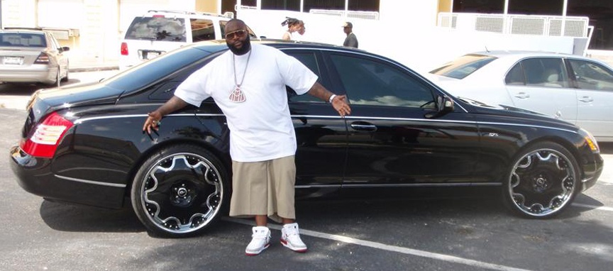 9. Rick Ross – Maybach 57 S – 10 017 648,- Kč