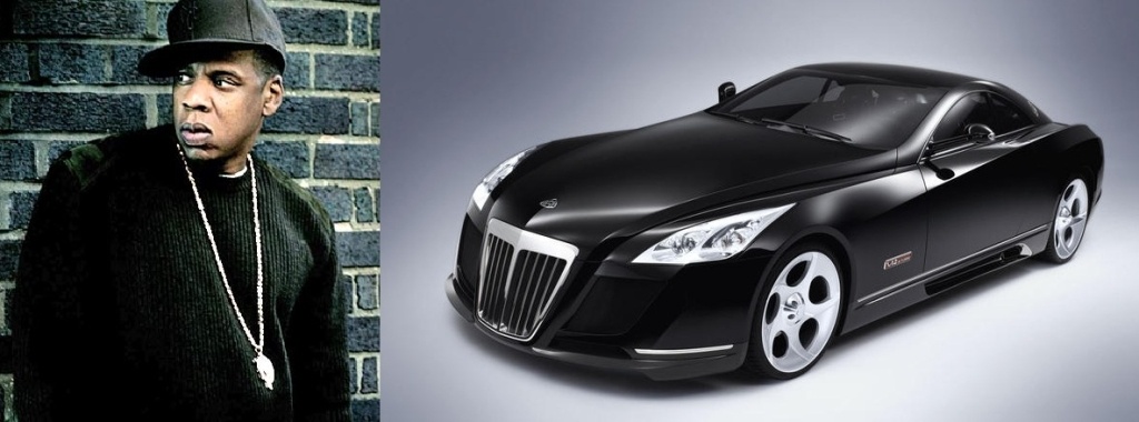 1. Jay Z – Maybach Exelero – 192 000 000,- Kč