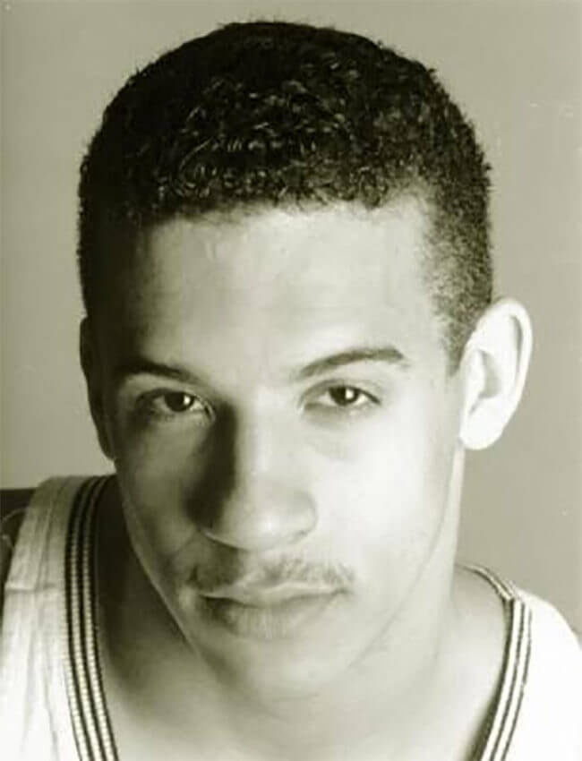 Vin Diesel v pubertě.