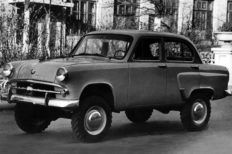 Moskvič 407 v terénnní verzi.