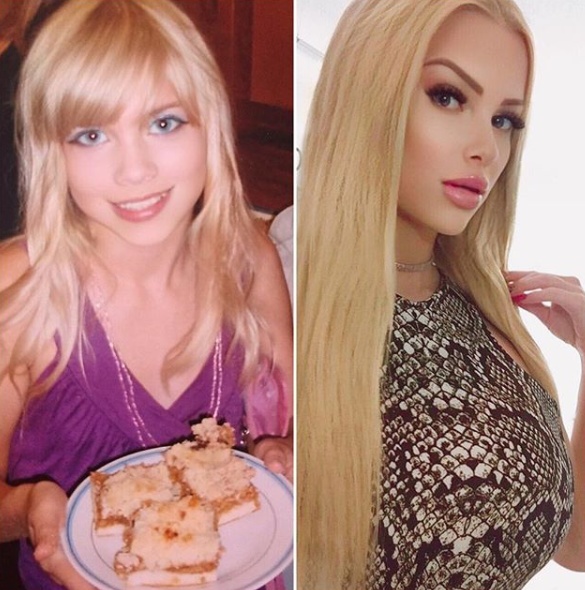 A takhle vypadala předtím.