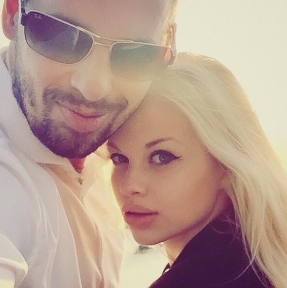 Gabriella s přítelem.