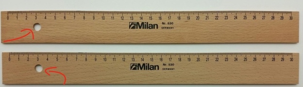 Tohle je snadné. Je to otvor pro pověšení!