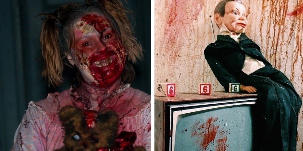 Shocktober; Leesburg, Virginie - Můžete zde prozkoumat horní patro a tmavý suterén, kde mají být další dveře do podzemí.