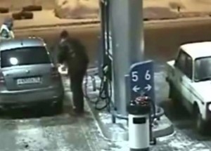 Pohromy na benzinové pumpě