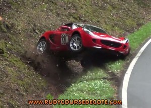 Havárie závodních aut