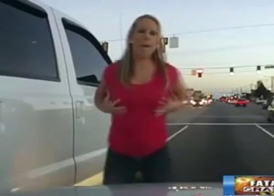 Když řídí slečna :)