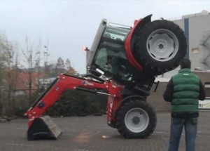 Traktor akrobat!
