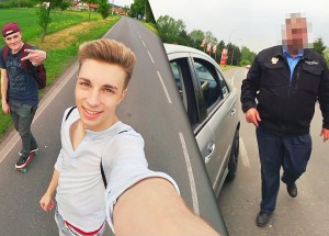 Zastaven policií na LONGBOARDU!