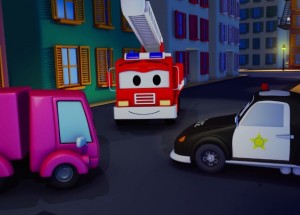 Růžové auto - krásná pohádka