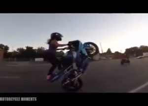 Když se do cesty nečekaně připlete krocan a nedá pokoj!