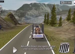 Policie transportuje zvířata