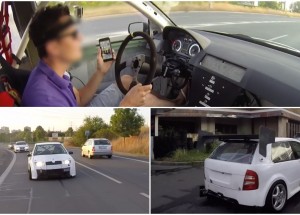 Nedělní projížďka nadupanou Fábií bez značek po městě