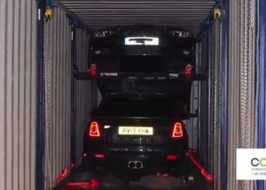 Jak naskládat 4 vozy do kontejneru?