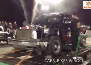 Sledujte šílené výkony aut, až do výbuchu