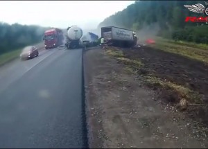 Jezdí řidiči nákladních vozů jak prasata!