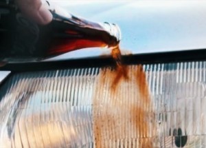 Umyl auto Coca Colou a podívejte se na další vychytávky