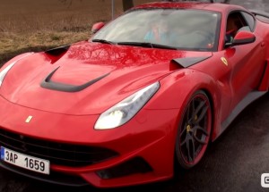 Šílená jízda s Novitec Ferrari po Praze. Nejlepší tůrování, které uvidíte!