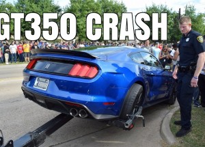 Chtěl zamachrovat s novým Mustangem GT 350. S tímhle ale nepočítal!