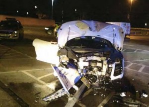 Zmlátil muže a potom rozbil Audi skoro za 4 miliony! Tak se loučil se svobodou.