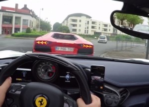 Lamborghini doslova vypeklo s Ferrari!