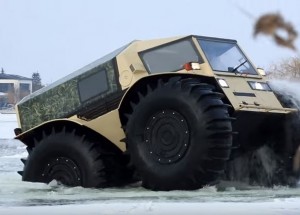 Čtyřkolka do extrémního prostředí