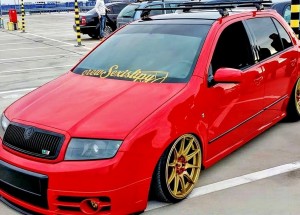 Škoda Fabia v nejrůznějších variací tuningu