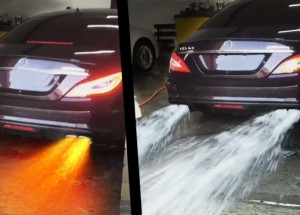 Může výfuk plivat vodu? I to je možné