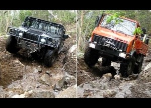 Hummer vs.Unimog. Jak dopadl souboj těchto titánů?