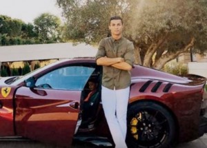 Auta Cristiana Ronalda v roce 2018