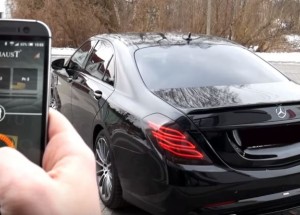 Mercedes Benz S 350 s Maxhaust active exhaust a Carlsson bodykit