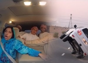 Vyprankoval mámu šílenou jízdou autem jen po dvou kolech. Ta mu to ale hned vrátila