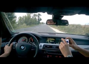 Zrychlení BMW F10 M5 z 0 na 220 km/h