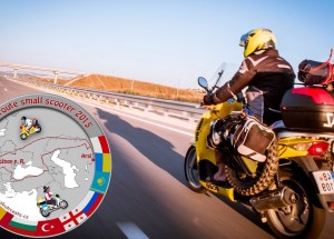 Na skútru až do Kazachstánu, aneb i cesta může být cíl