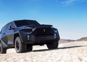 Tohle je nejdražší SUV světa aneb Šílený batmobil překypující luxusem a bezpečností