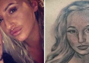 Muž si nechal na záda vytetovat hanbatou fotku své přítelkyně. Za pár dnů se mu to vymstilo