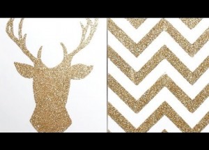 Jedinečné použití třpytek vám dokonale zkrášlí váš byt. Buďte originální