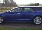 Prototyp vozu Tesla model S v provedení kombi!