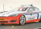 Tohle jinde neuvidíte! Tesla Model S jako policejní vůz v Lucembursku