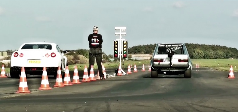 VW Golf, který na sprint pojede i 1300 koňové GTR! Masakr!