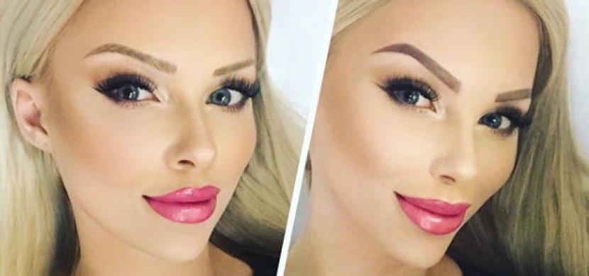 Česká Barbie se ukázala na sociální síti bez make-up. Proč používá tolik líčidel?